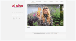 Desktop Screenshot of elalbaproducciones.com